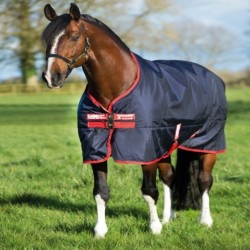 Couverture imperméable pour chien Horseware Rambo - navy/red - M - Cdiscount