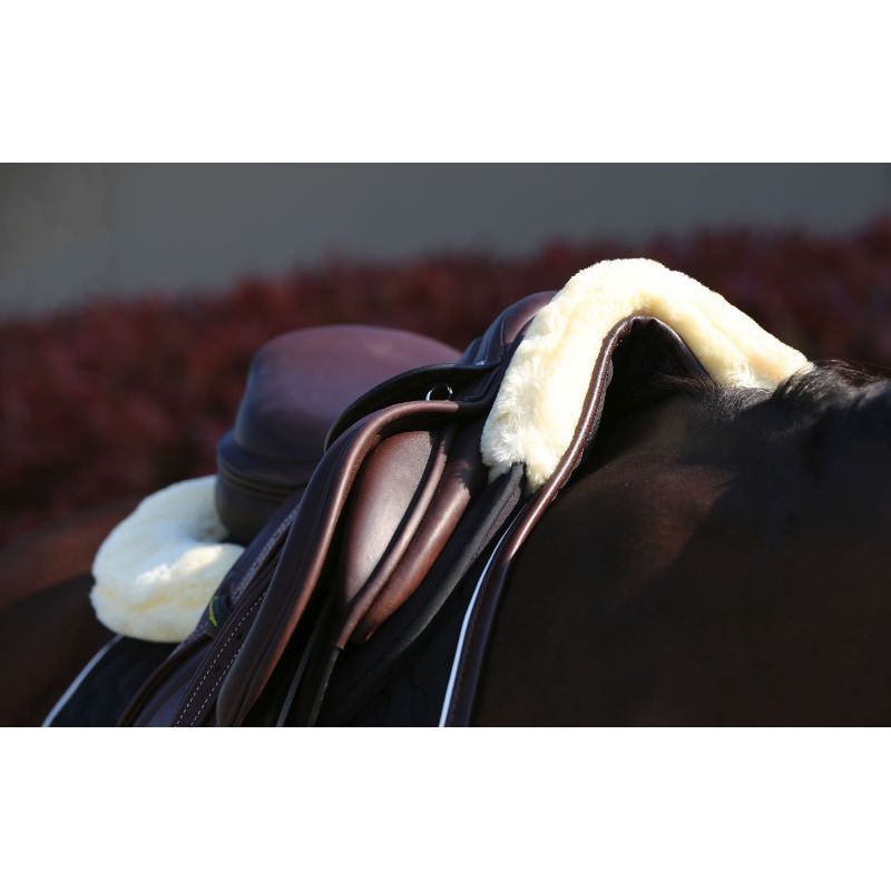 Sheepskin HalfPad Anatomic Absorb amortisseur anatomique mouton chevaux  Kentucky - KENTUCKY HORSEWEAR - Amortisseur cheval 