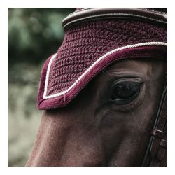 Fly Veil Wellington Corduroy bonnet anti-mouches chevaux Kentucky